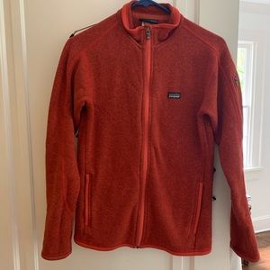 Patagonia Better Sweater size M burnt orange